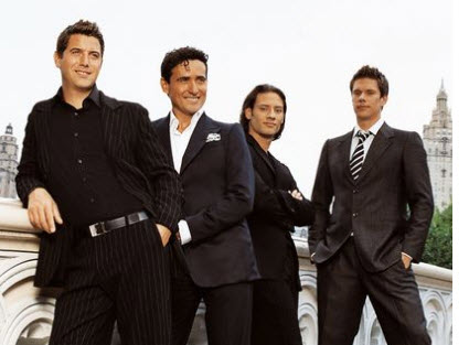 Інтернаціональний квартет IL DIVO вперше виступатиме в Києві Інтернаціональний квартет IL DIVO вперше виступатиме в Києві