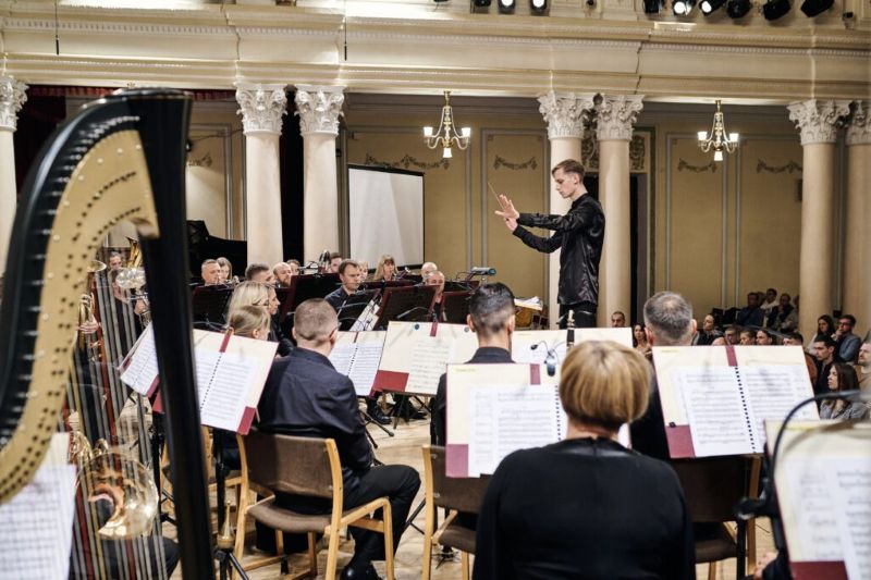 Національний академічний духовий оркестр України презентував світову прем’єру твору SOUNDS, VOICES, AND DREAMS FROM UKRAINE у Національній філармонії України