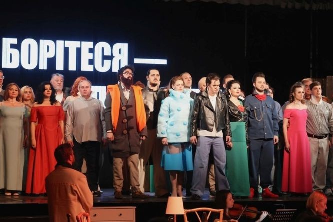 У Харкові відбулася прем’єра опери-кабаре «ТГШ. Подорож у часі»